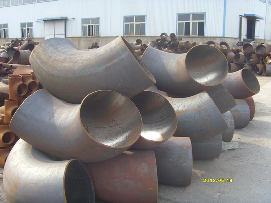 ASTM WPB ข้องอครึ่งนิ้ว ASTM A234 WPB 36 นิ้วน้ำมันแก๊สน้ำ