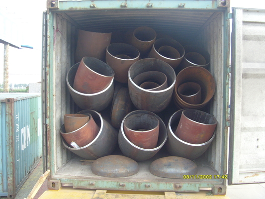 ข้อต่อท่อข้อศอกเหล็กกล้าคาร์บอน 16MN ASTM A234 WP5 อุปกรณ์ท่อเหล็กอัลลอยด์