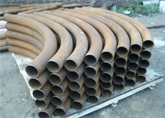 Sch160 ท่อเหล็กคาร์บอนโค้ง Astm B16.9 รัศมียาว 180 องศา Din2605 St35.8