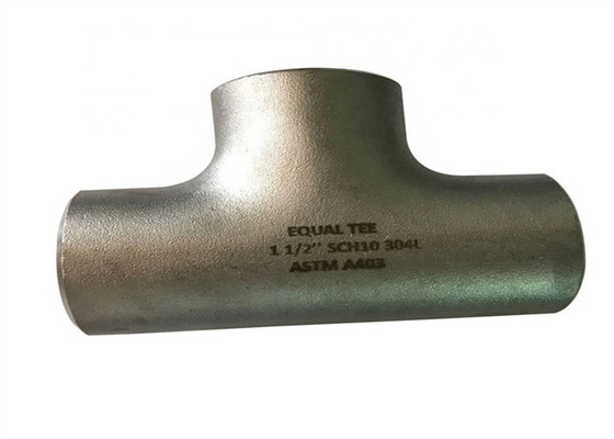 P245G เหล็กกล้าคาร์บอน Tee ไม่มีรอยต่อเท่ากับ Tee DIN EN ASME GOST GB Q235