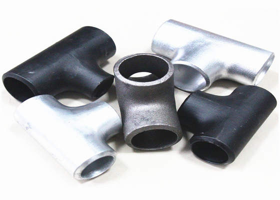 P245G เหล็กกล้าคาร์บอน Tee ไม่มีรอยต่อเท่ากับ Tee DIN EN ASME GOST GB Q235