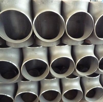ASME B16.9 ฟิตติ้ง Tee สแตนเลส 2 นิ้ว SS316L SS Pipe Tee
