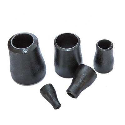 Astm A234 ลดเหล็กกล้าคาร์บอน Sch40 Sch80 90 องศา